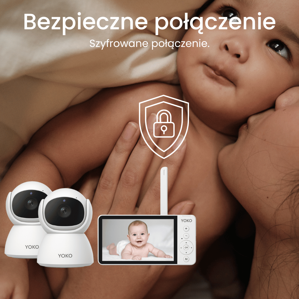 YOKO DREAM Strażnik oddechu:  Elektroniczna niania YOKO X5™DUO + Monitor oddechu Babysense 8 nowej generacji (Wyrób medyczny) yokoduo12