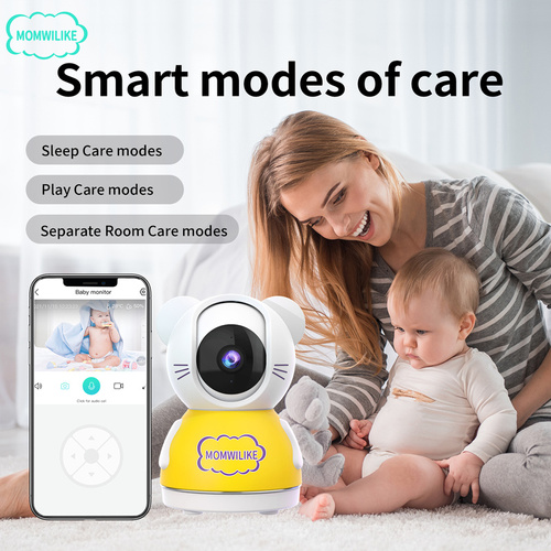 Inteligentna niania MOMWILIKE A.I. + Monitor Oddechu Snuza Hero MD (wyrób medyczny)