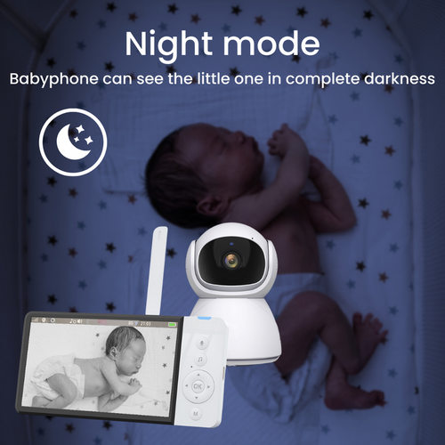 Niania YOKO X5  + Monitor oddechu Babysense 8 nowej generacji (Wyrób medyczny)