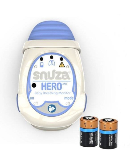 Monitor oddechu SNUZA HERO MD (wyrób medyczny) + zapasowe bateriami. 