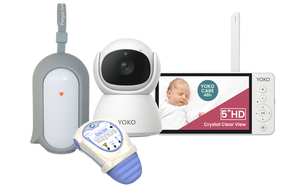 Monitor oddechu SNUZA + niania + element wyciszenia na wieczór