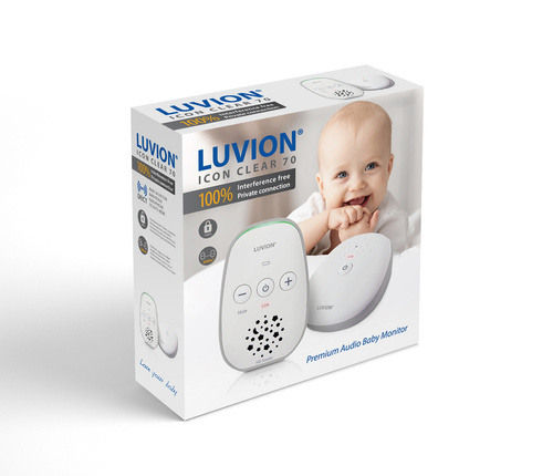 Zestaw Niania LUVION Icon Clear 70 + monitor oddechu Babysense 7 (Wyrób medyczny)