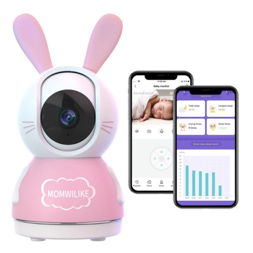 Inteligentna niania MOMWILIKE A.I. + Monitor Oddechu Snuza Hero MD (wyrób medyczny)