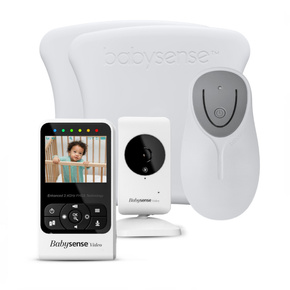 Babysense V24R - Elektroniczna niania + Monitor oddechu Babysense 8 nowej generacji (Wyrób medyczny)