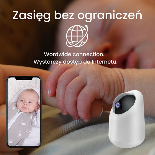 Niania YOKO X5 CONNECT+ Monitor oddechu Babysense 7